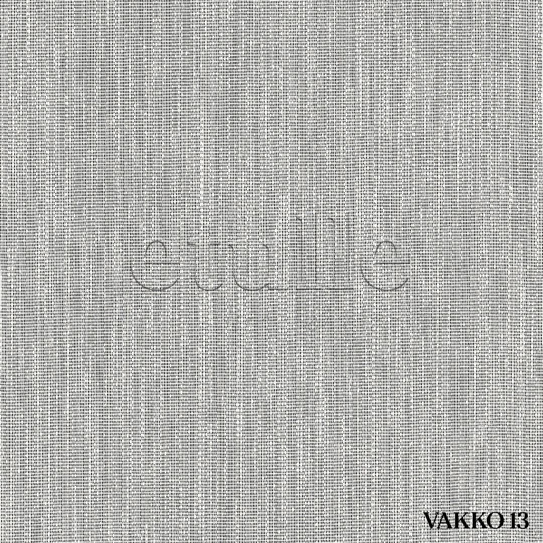 Ecru Bamboo Pattern Plain Tulle Curtain | Vakko
