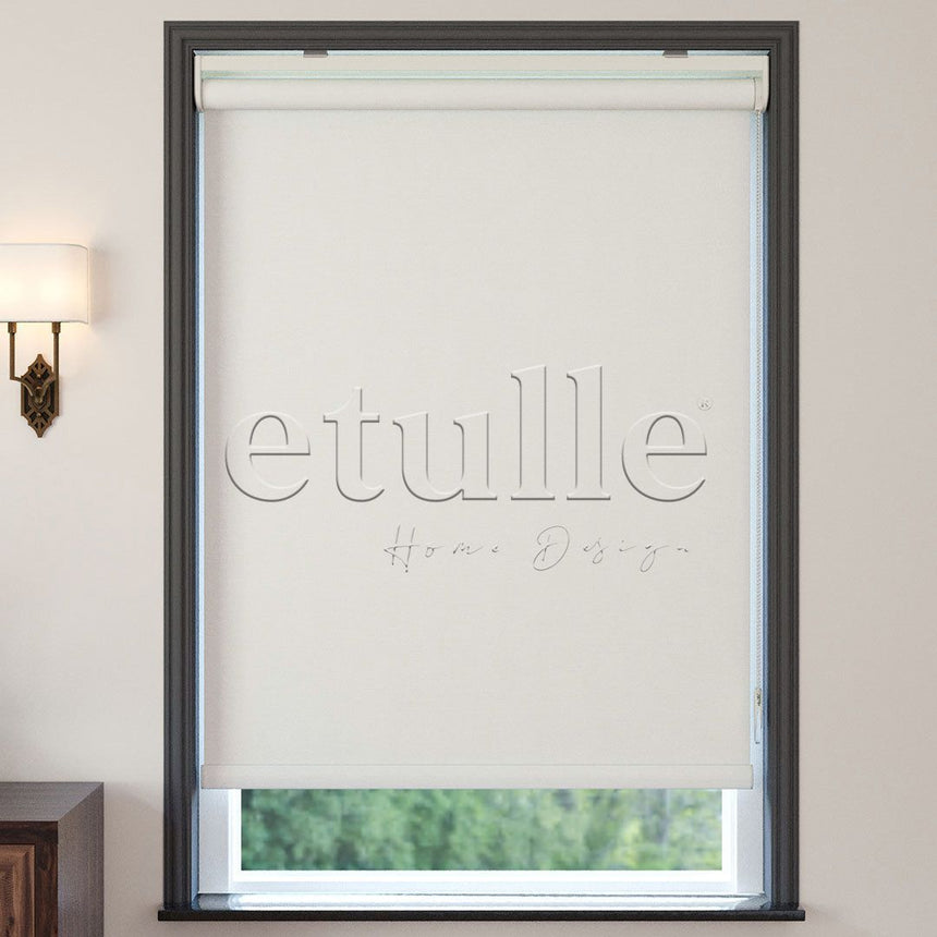 Ecru Blackout Roller Blinds | casa