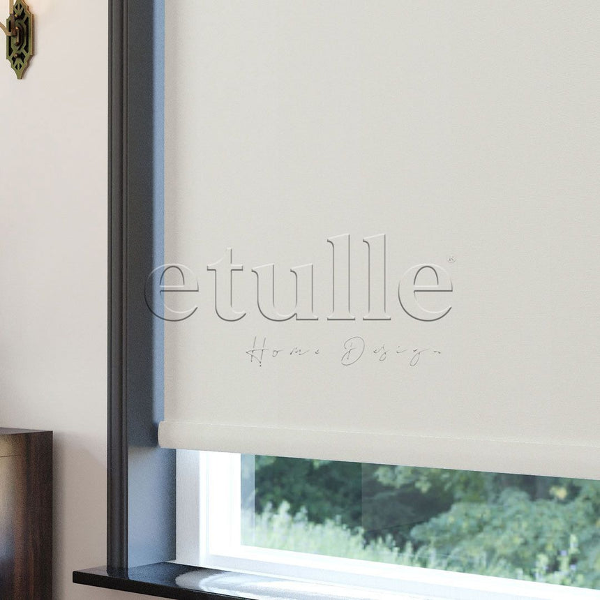 Ecru Matte Roller Blinds | Callaway