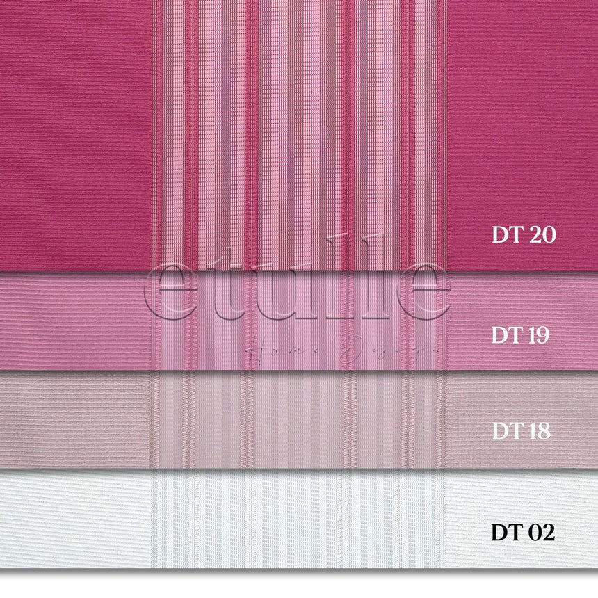 Excellence - Striped Vertical Tulle Curtain