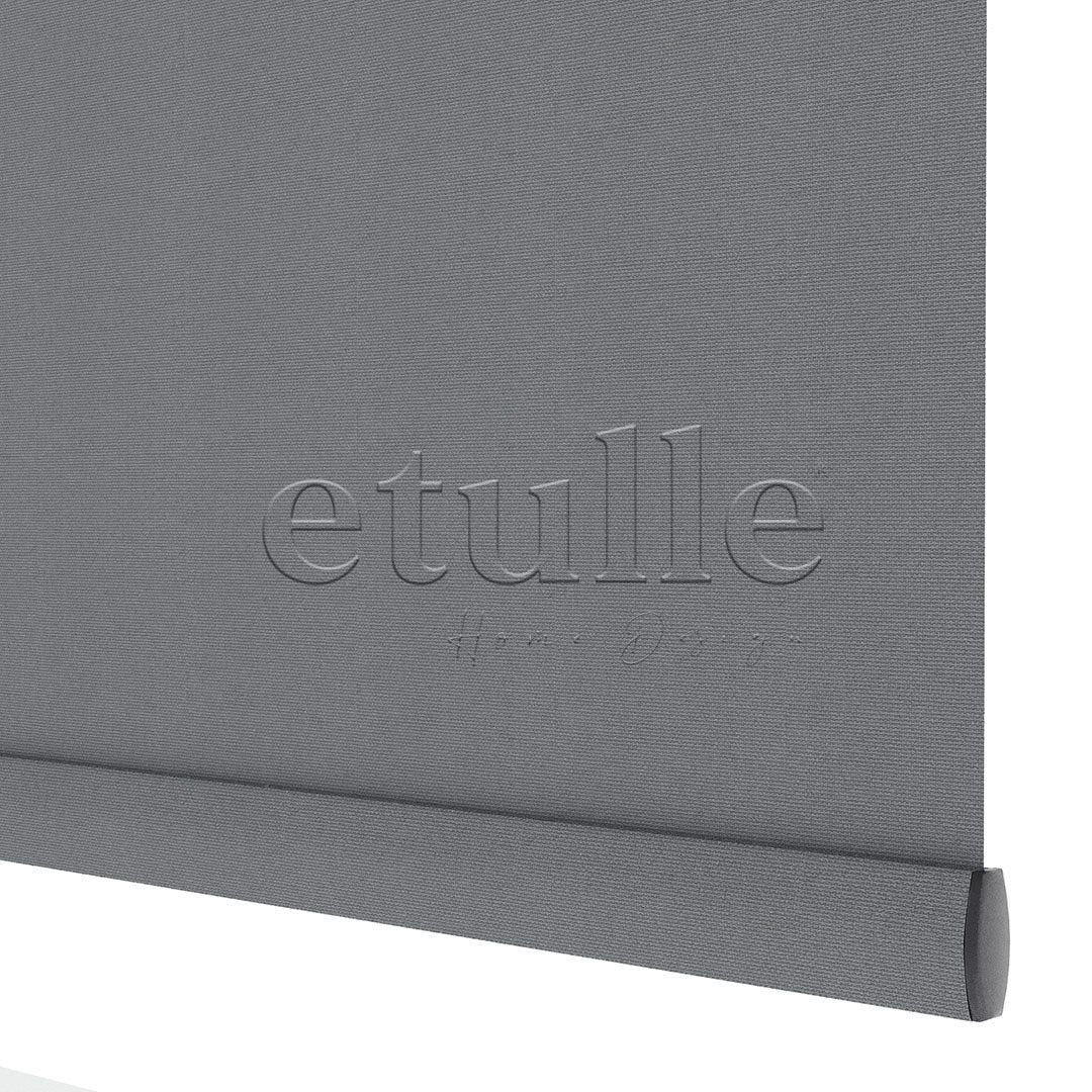 Gray Blackout Roller Blinds | casa