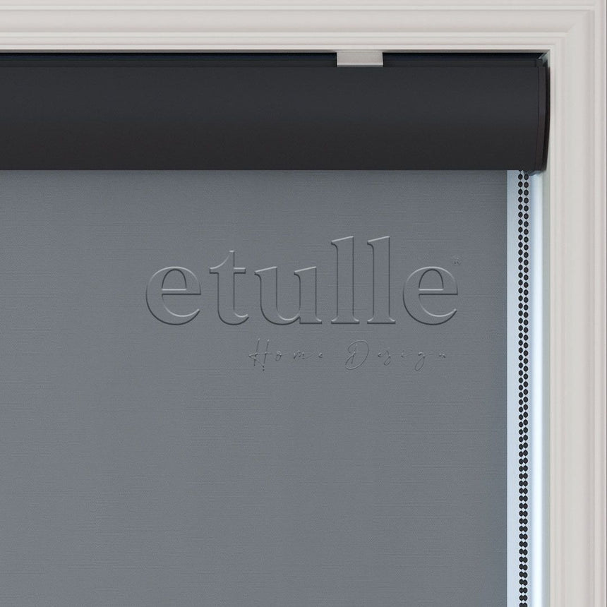 Gray Roller Blackout Blinds | xenia