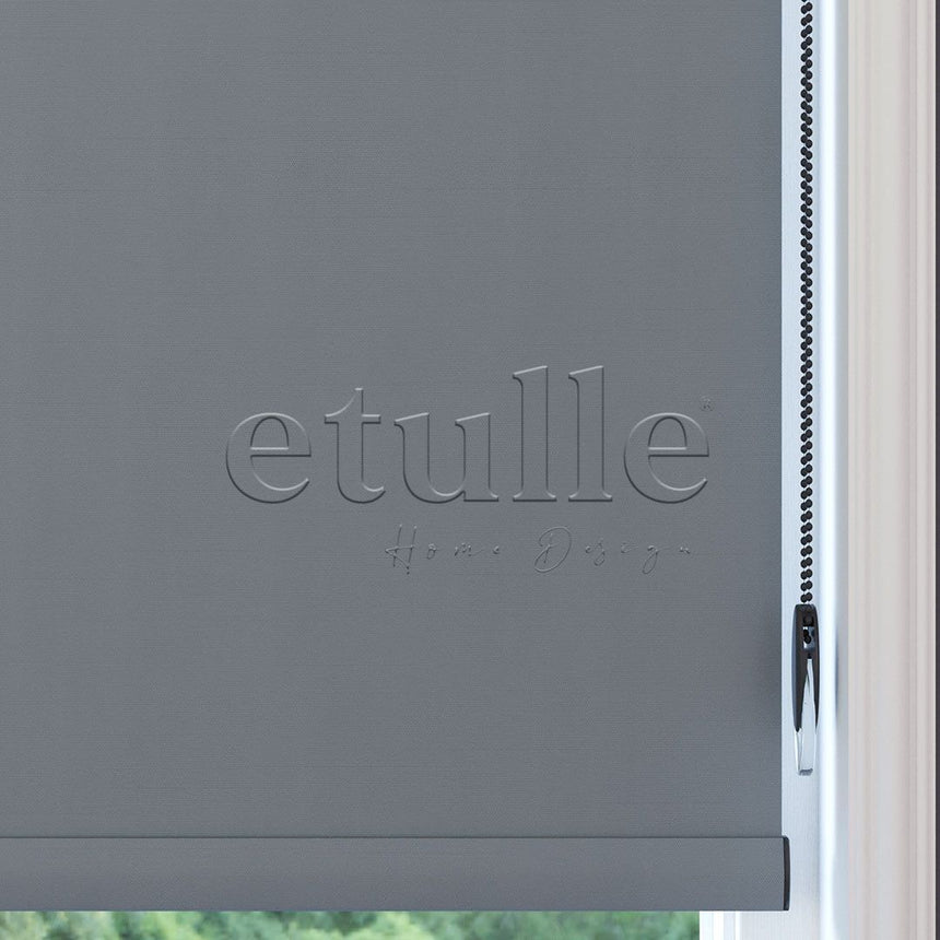 Gray Roller Blackout Blinds | xenia