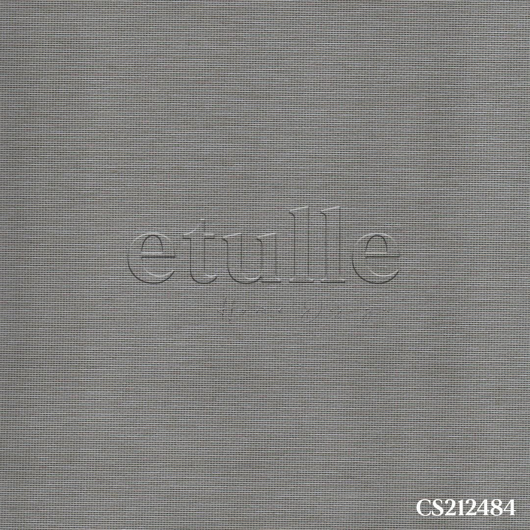 Grey Plain Double Roller Blind | Saphira