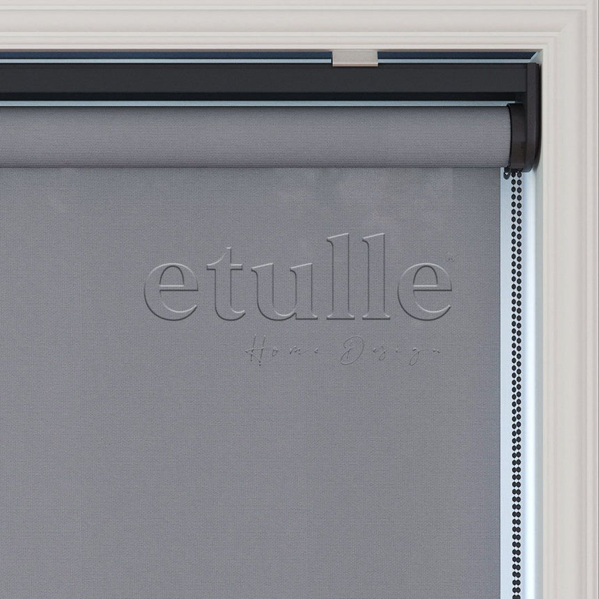 Grey Matte Roller Blinds | Luca