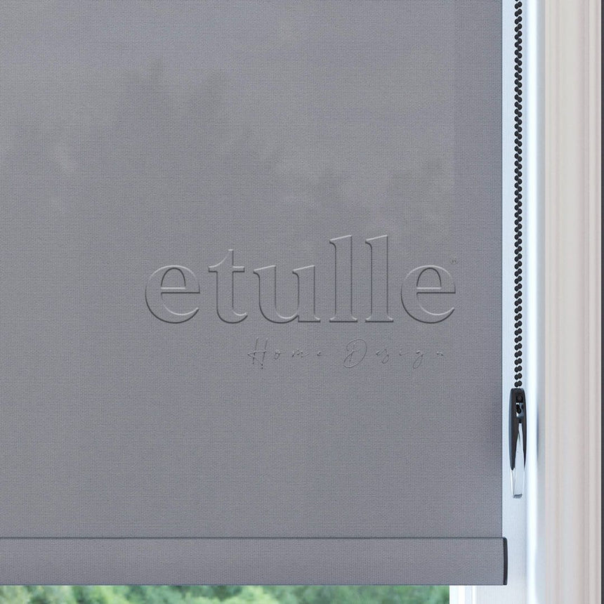 Grey Matte Roller Blinds | Luca