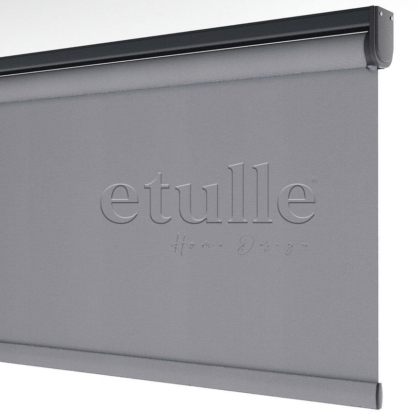 Grey Matte Roller Blinds | Luca