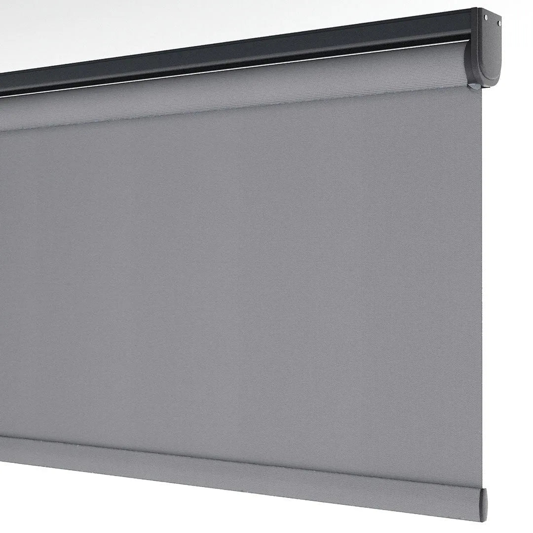 Outlet Gri Mat Stor Perde | Luca Hazır Ölçü 140x160