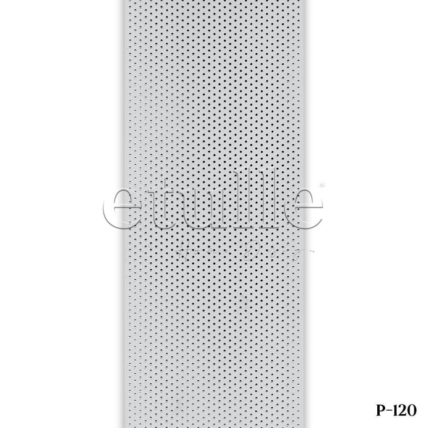 Gray Perforated PVC Vertical Curtain