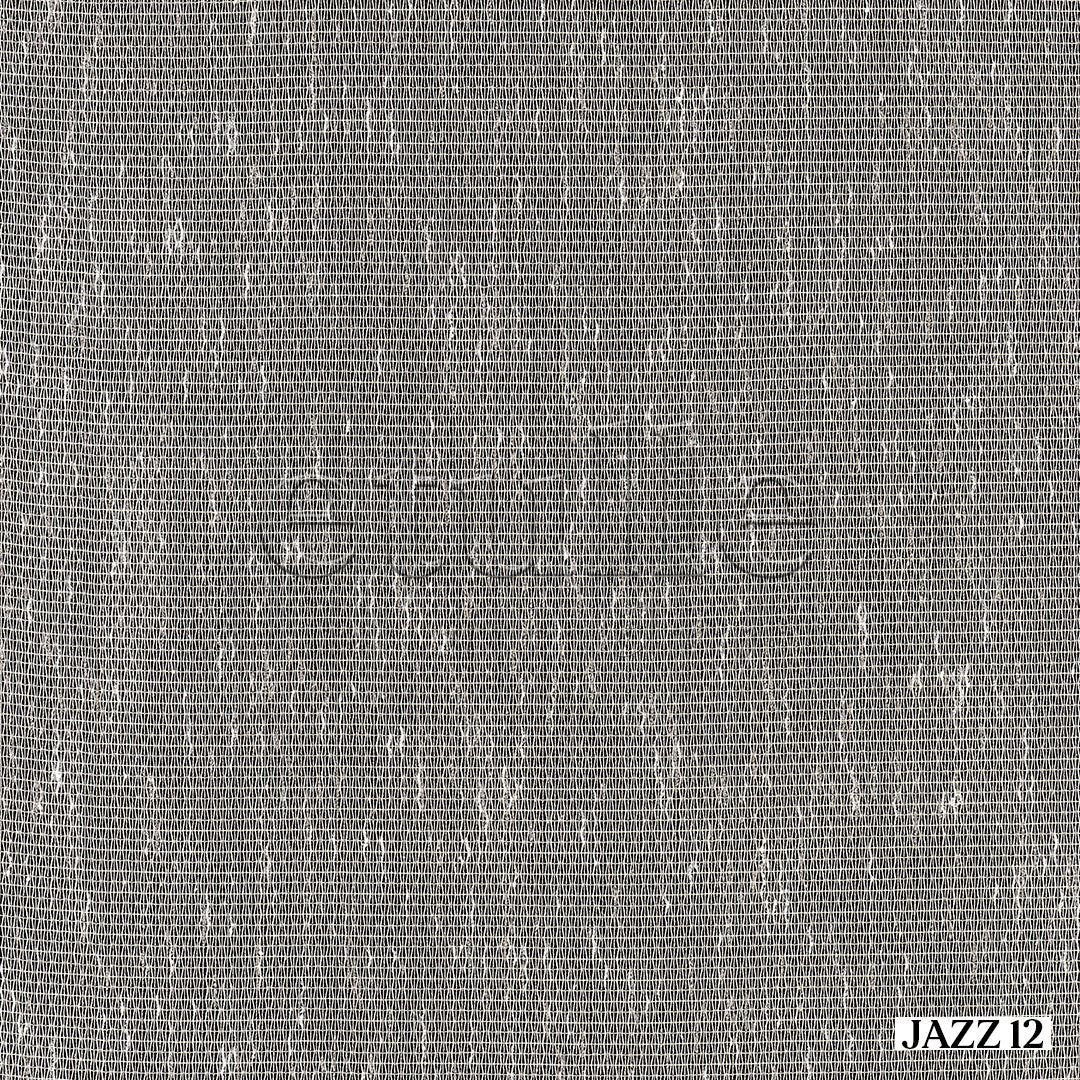 Gray Raw Silk Effect Plain Tulle Curtain | Jazz