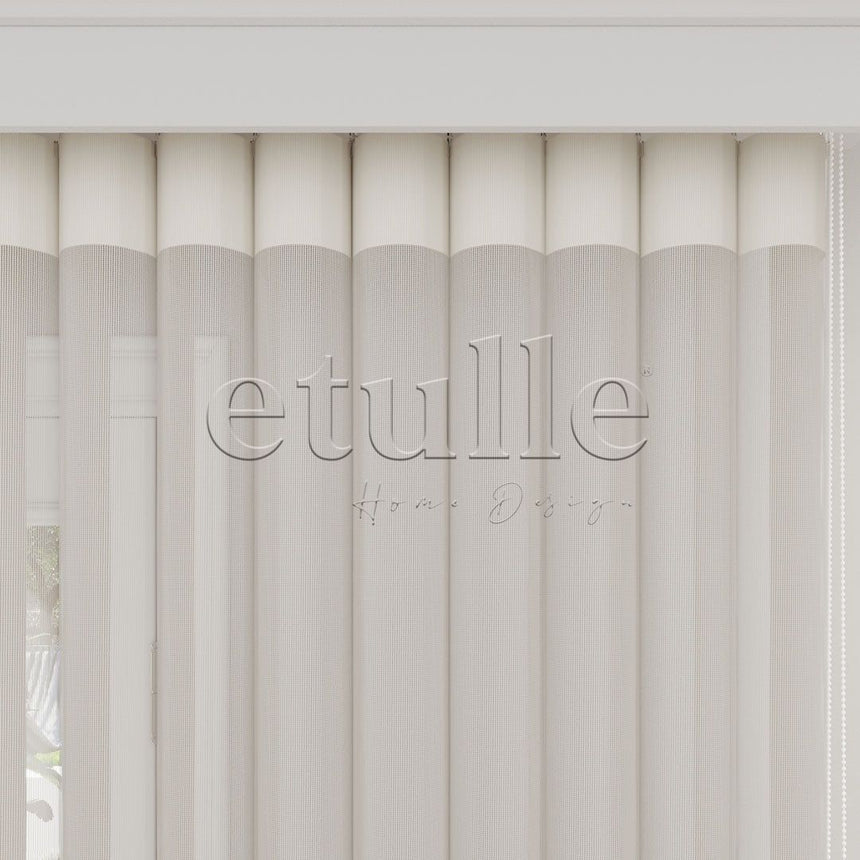 Jacobina - Plain Vertical Tulle Curtain