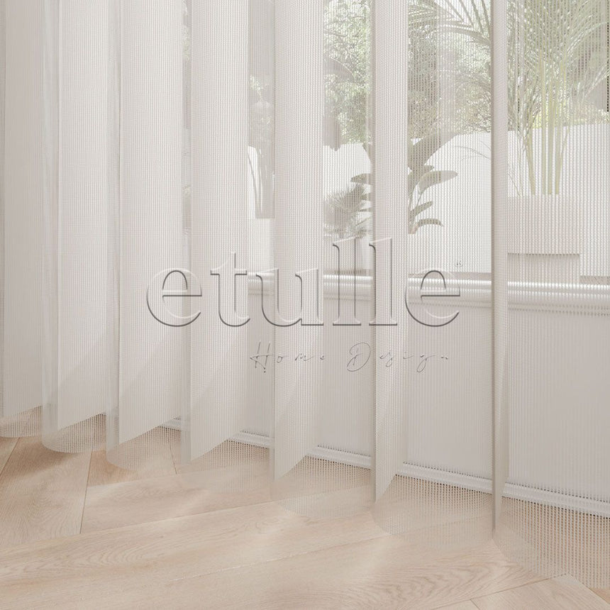 Jacobina - Plain Vertical Tulle Curtain