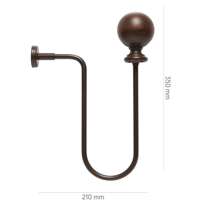 Renso Armband - Walnut Color - Globus