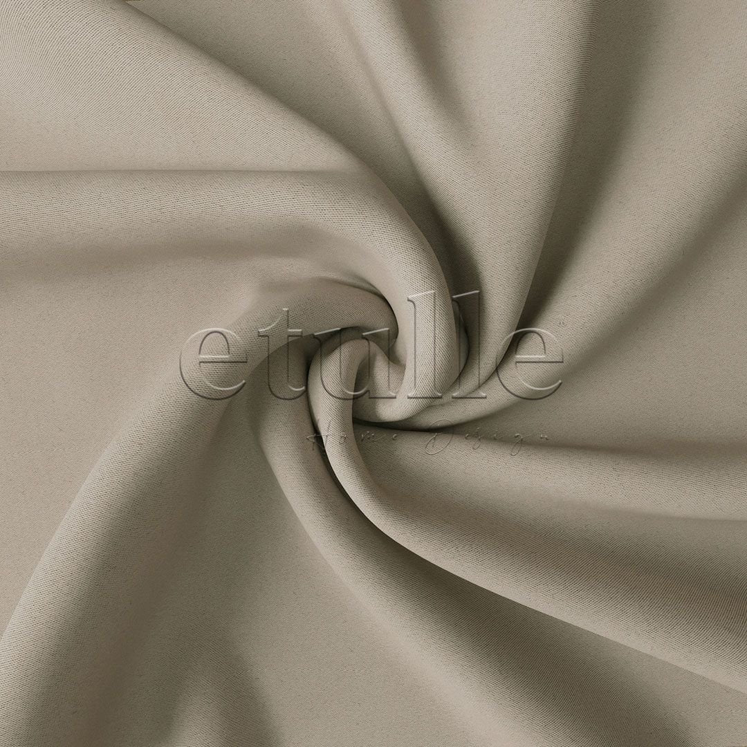 Dark Cream Blackout Curtain | Larice
