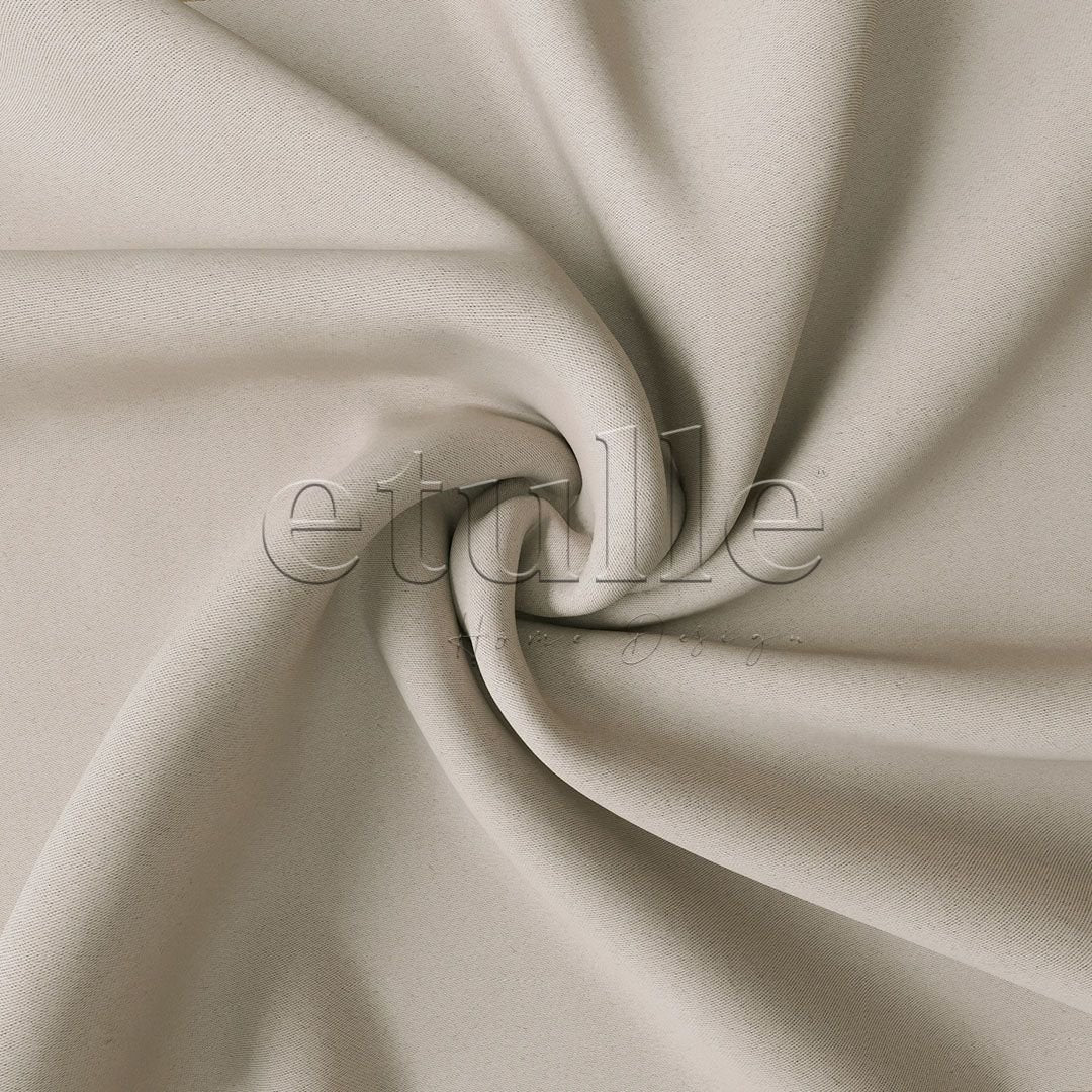 Cream Blackout Curtain | Larice