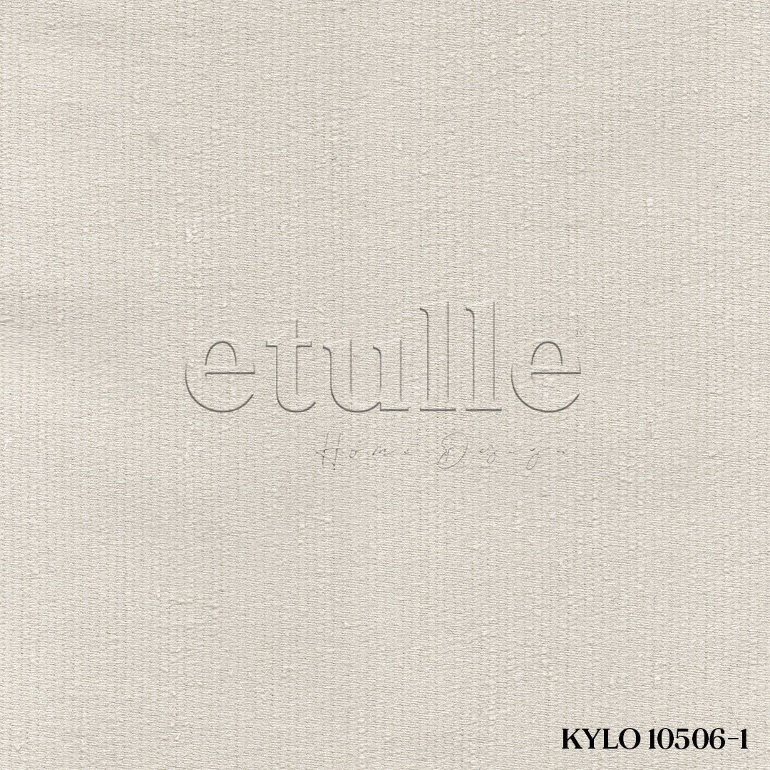 Cream Glossy Corduroy Curtain | Kylo