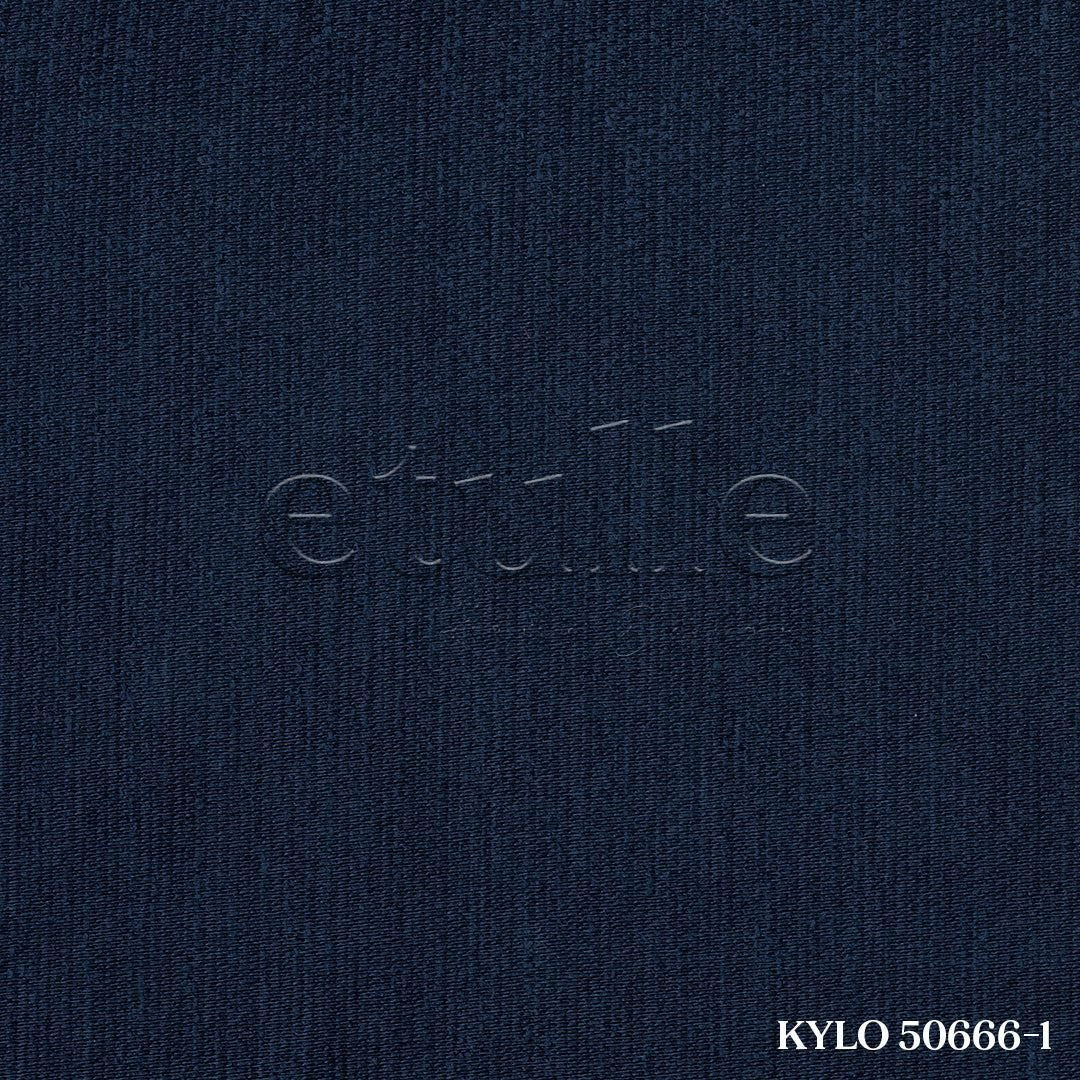 Navy Blue Shiny Corduroy Drape | Kylo