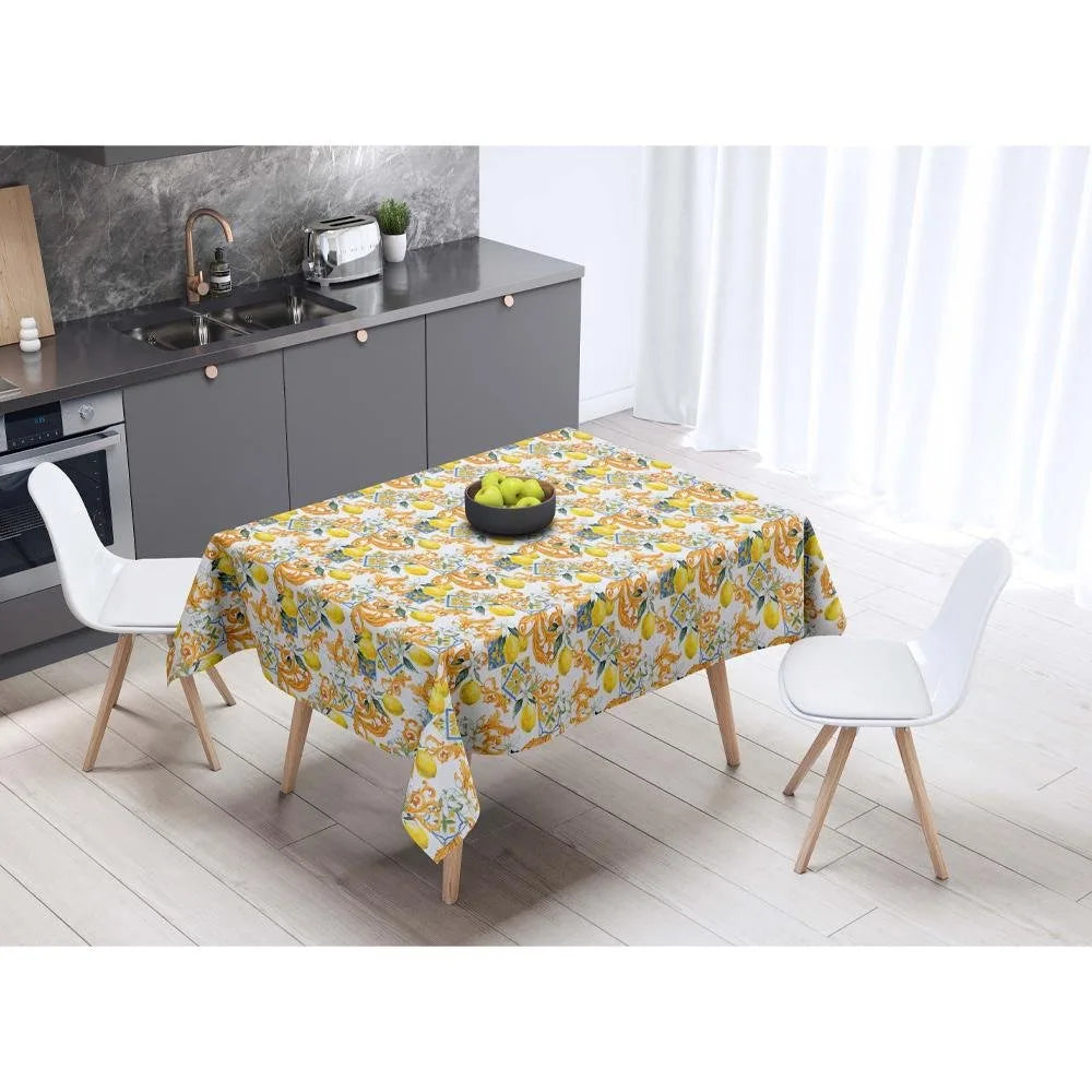 Limon Tasarımlı Masa Örtüsü 160x220CM