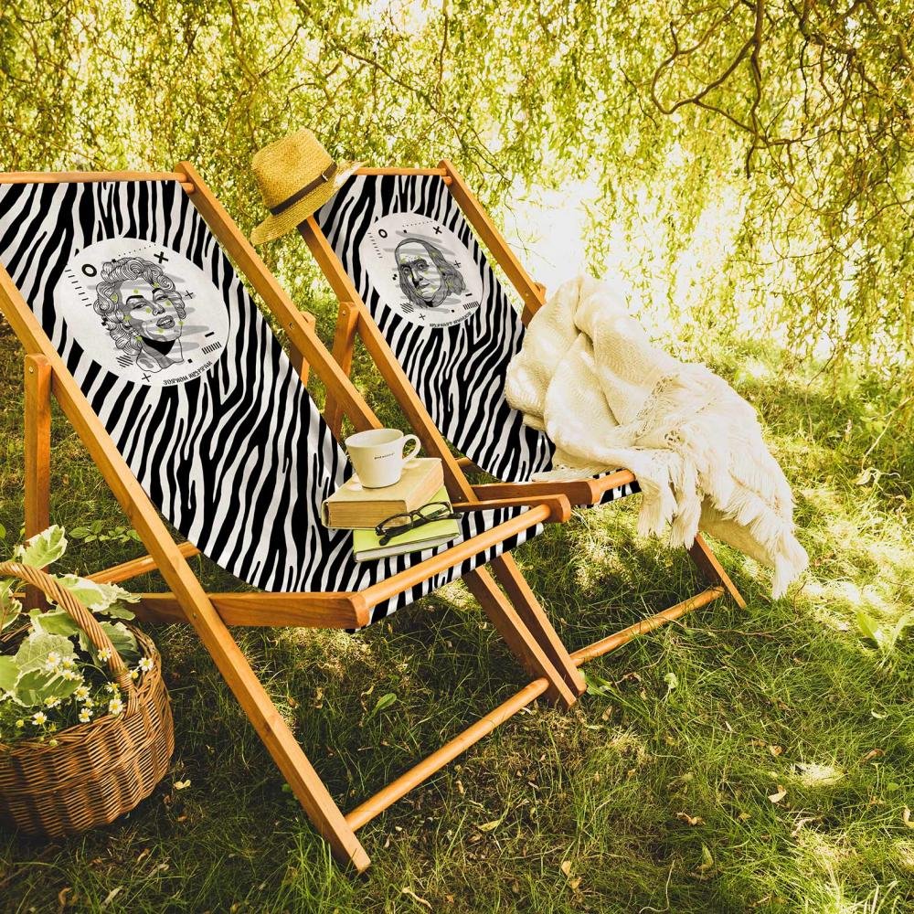 Marilyn Monroe Folding Sun Lounger - SZL03