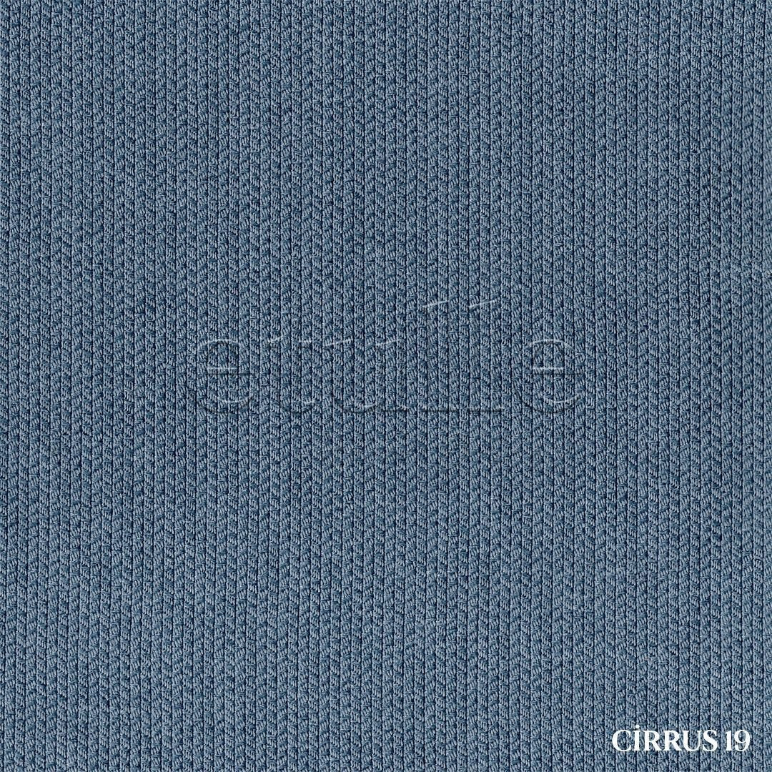 Mavi Modern Balık Sırtı Desenli Fon Perde | Cirrus