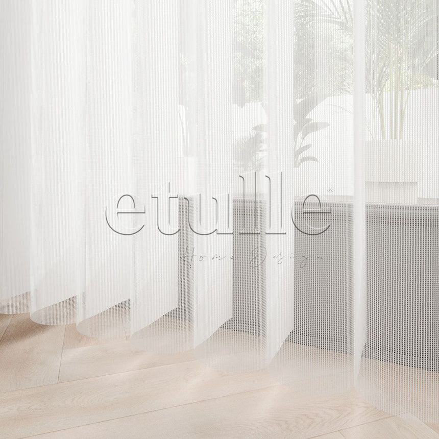 Nova - Printed Vertical Tulle Curtain