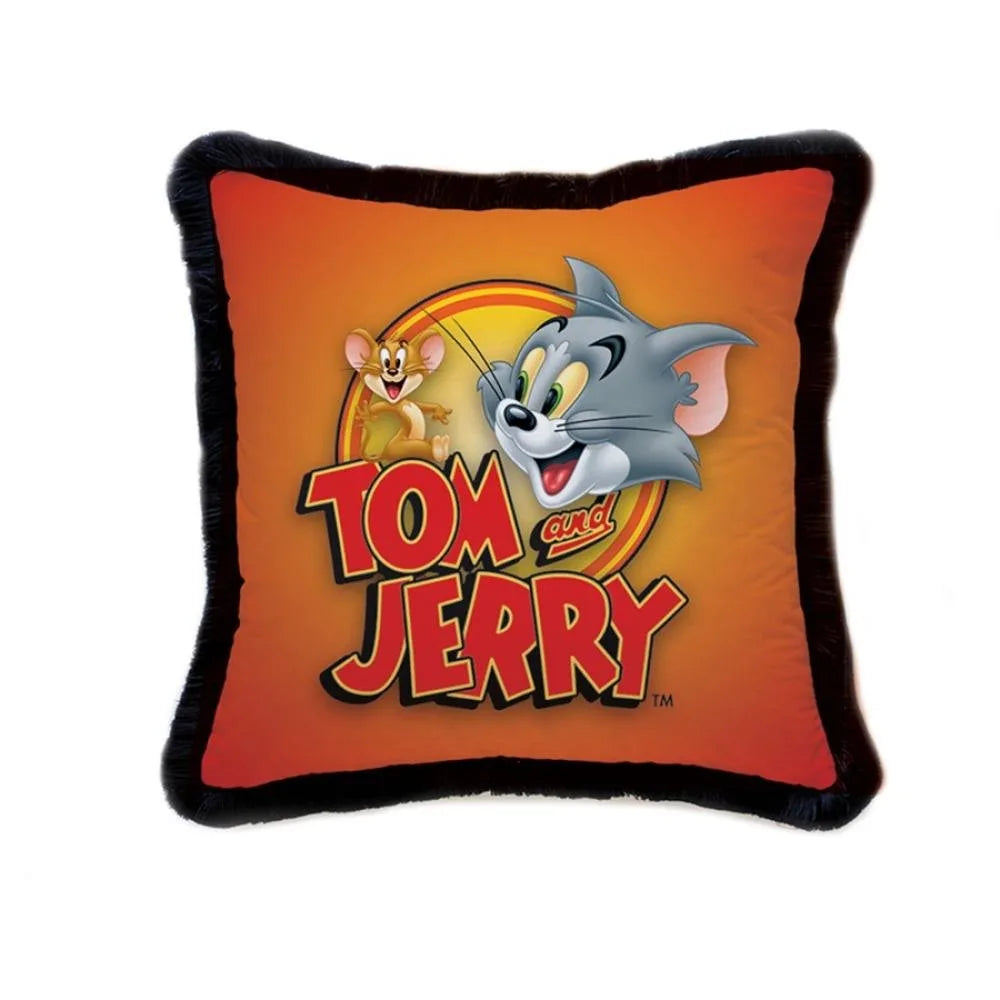 Orange Tom And Jerry Yastık