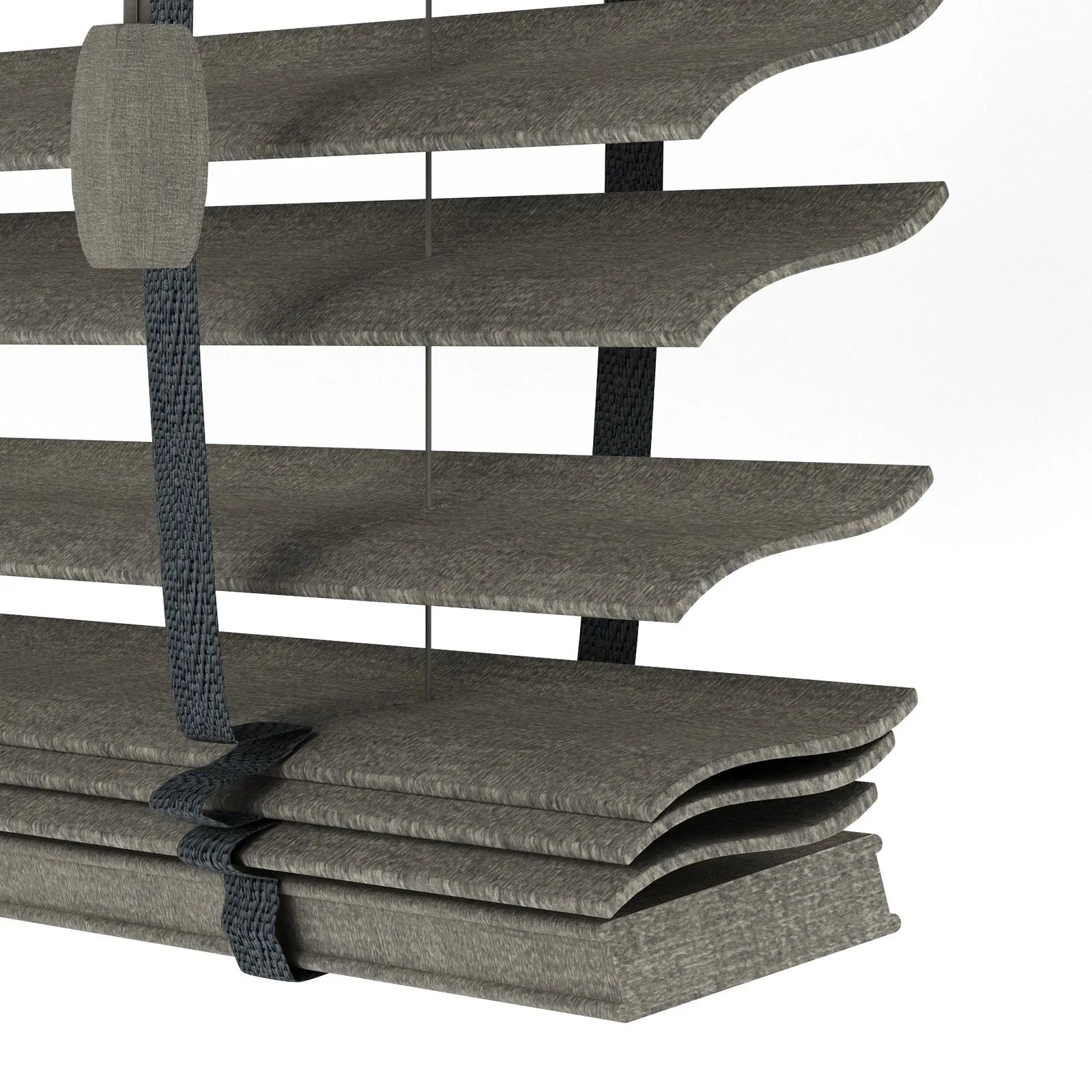 Gri Polywood Blackout Jaluzi - Etulle