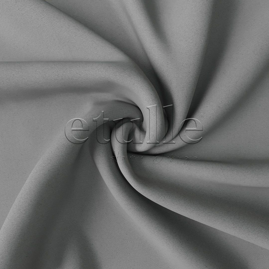 Platinum Grey Blackout Curtain | Larice