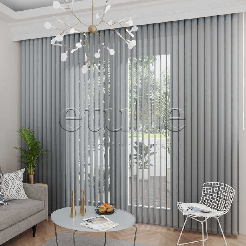 Raches - Narrow Vertical Tulle Curtains