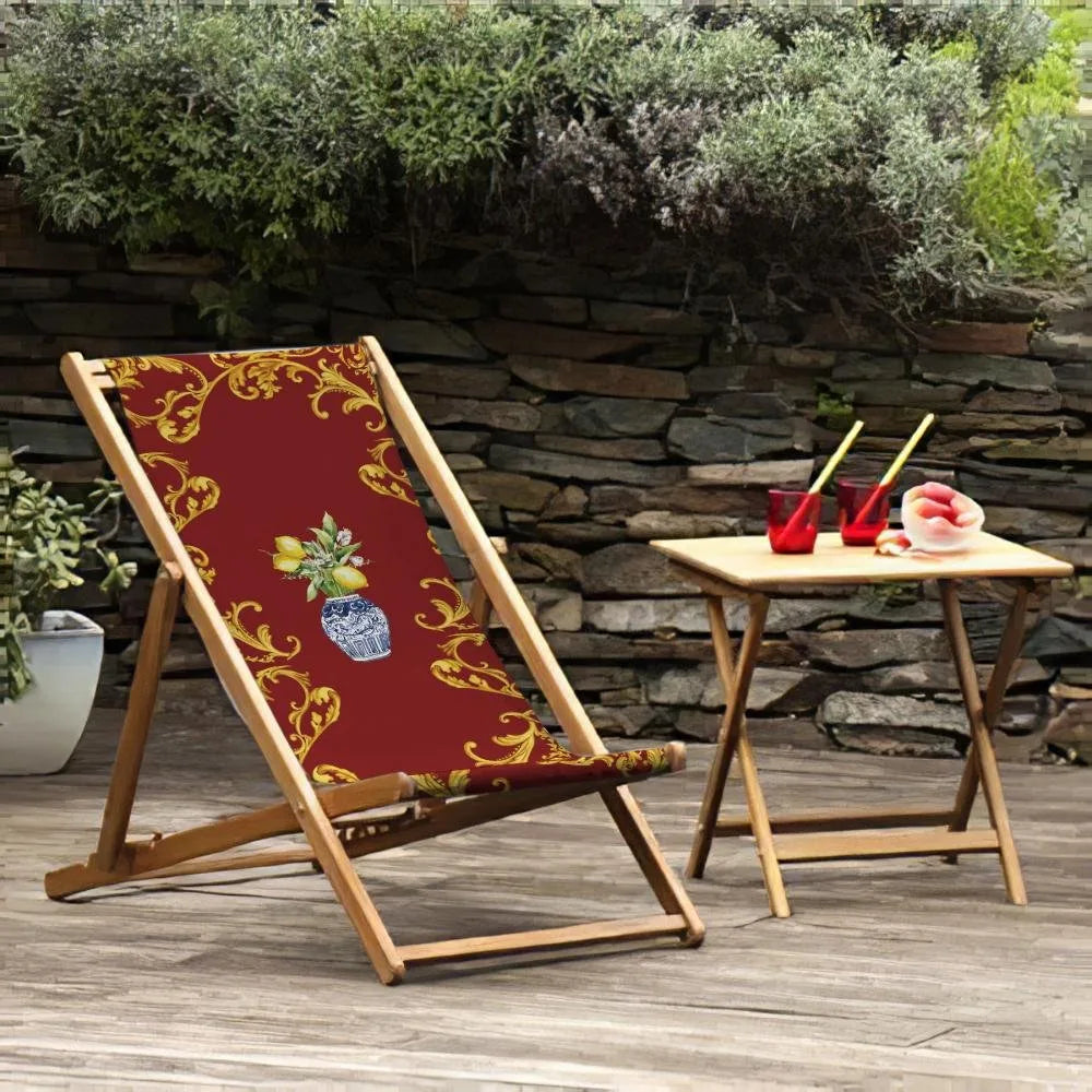 Red Lemon Katlanabilir Şezlong - SZL20