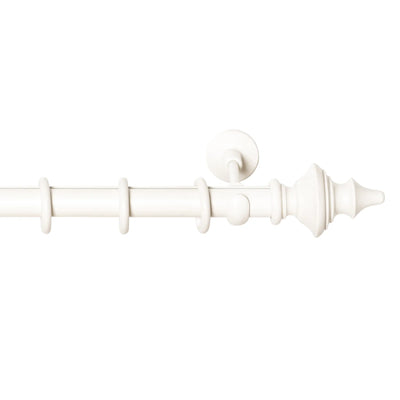 Rustic Curtain Rod 30 mm - Bone - Color - Vezir
