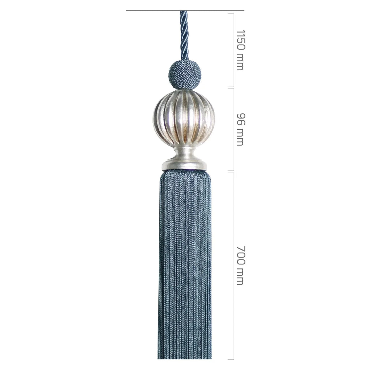 Sarkıt - Gümüş Eskitme Metal - Balkabağı