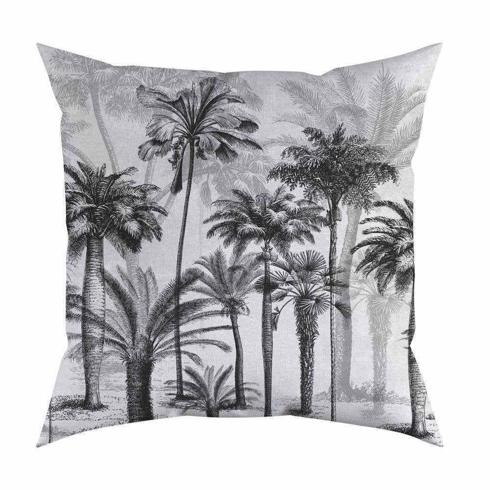 Black Palm Cushion - EY101