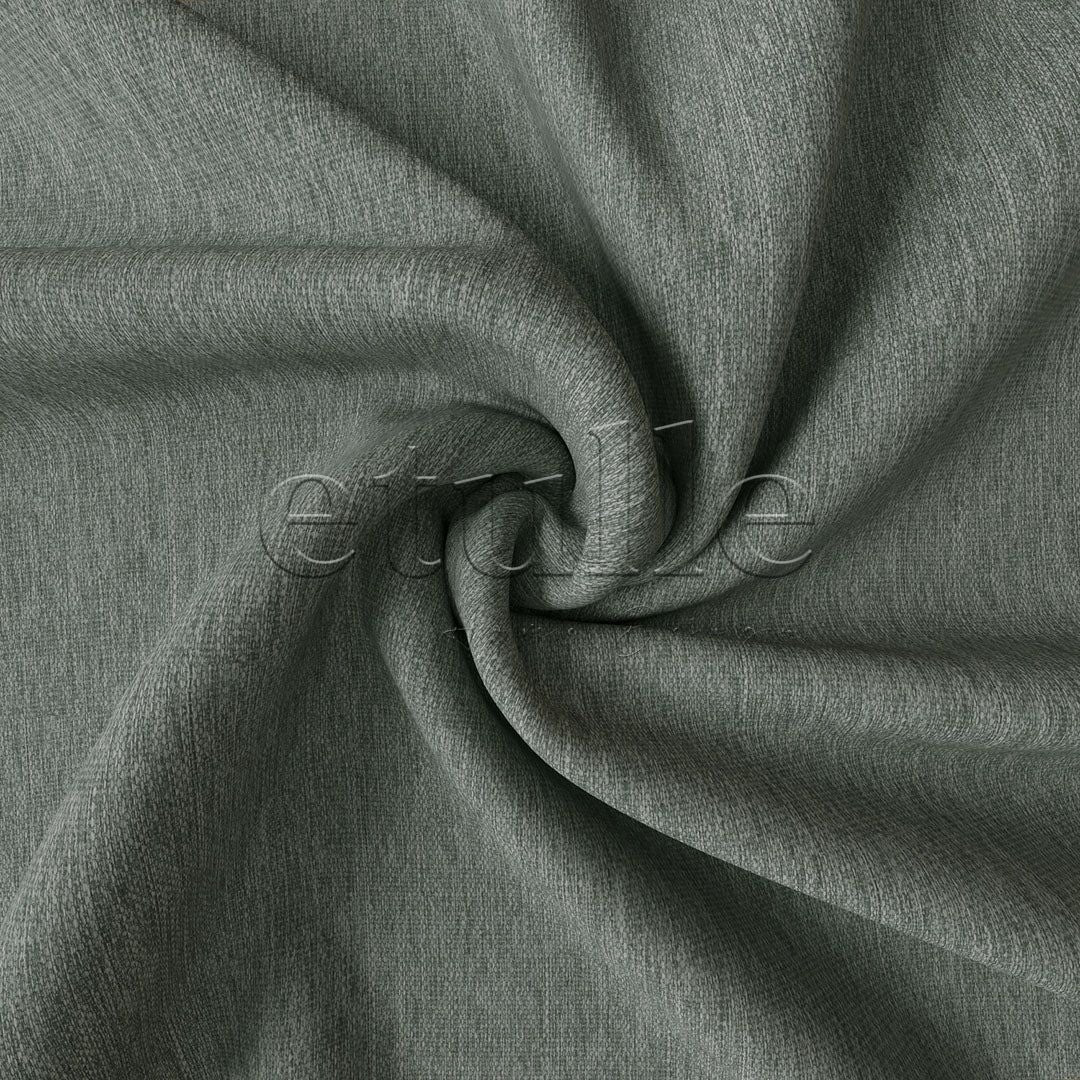 Aqua Green Natural Mélange Linen Drapery | Casual
