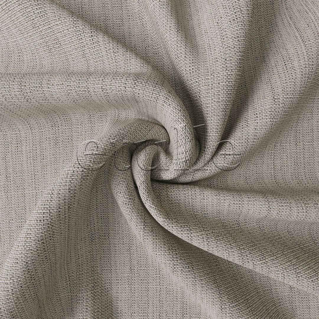 Stone Color Linen Design Effect Draped Backdrop Curtain | Ezri