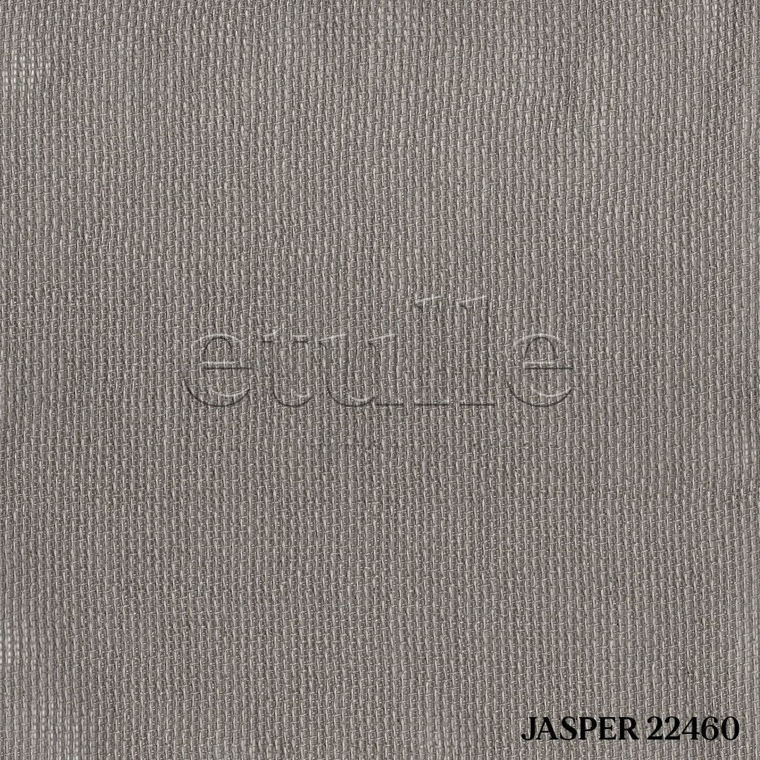 Stone Colored Shiny Plain Textured Tulle Curtain | Jasper