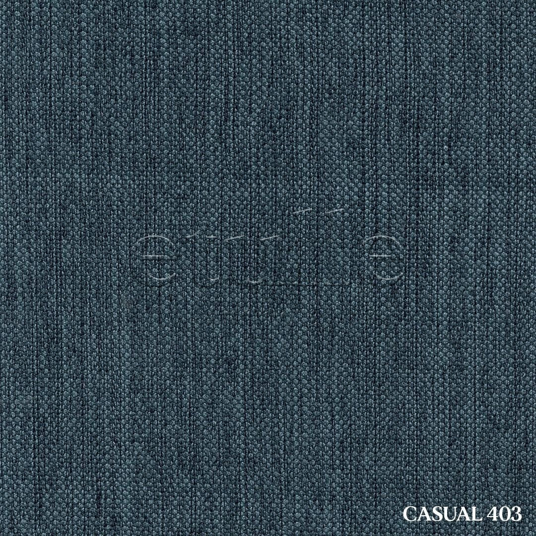 Turquoise Natural Flecked Linen Drape | Casual
