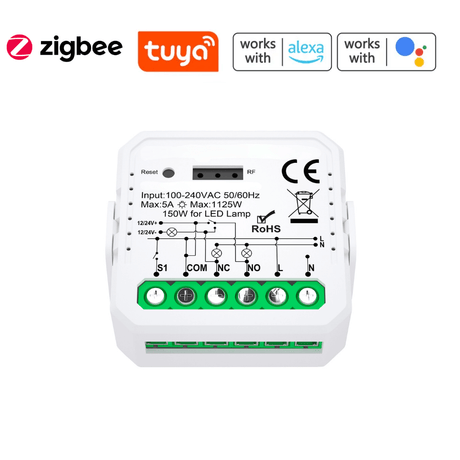 Tuya Mini Zigbee Kuru Kontak Röle