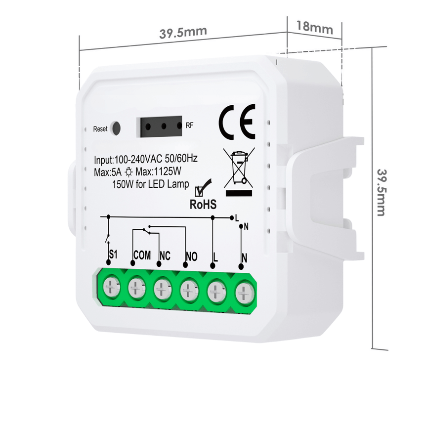 Tuya Mini Zigbee Kuru Kontak Röle