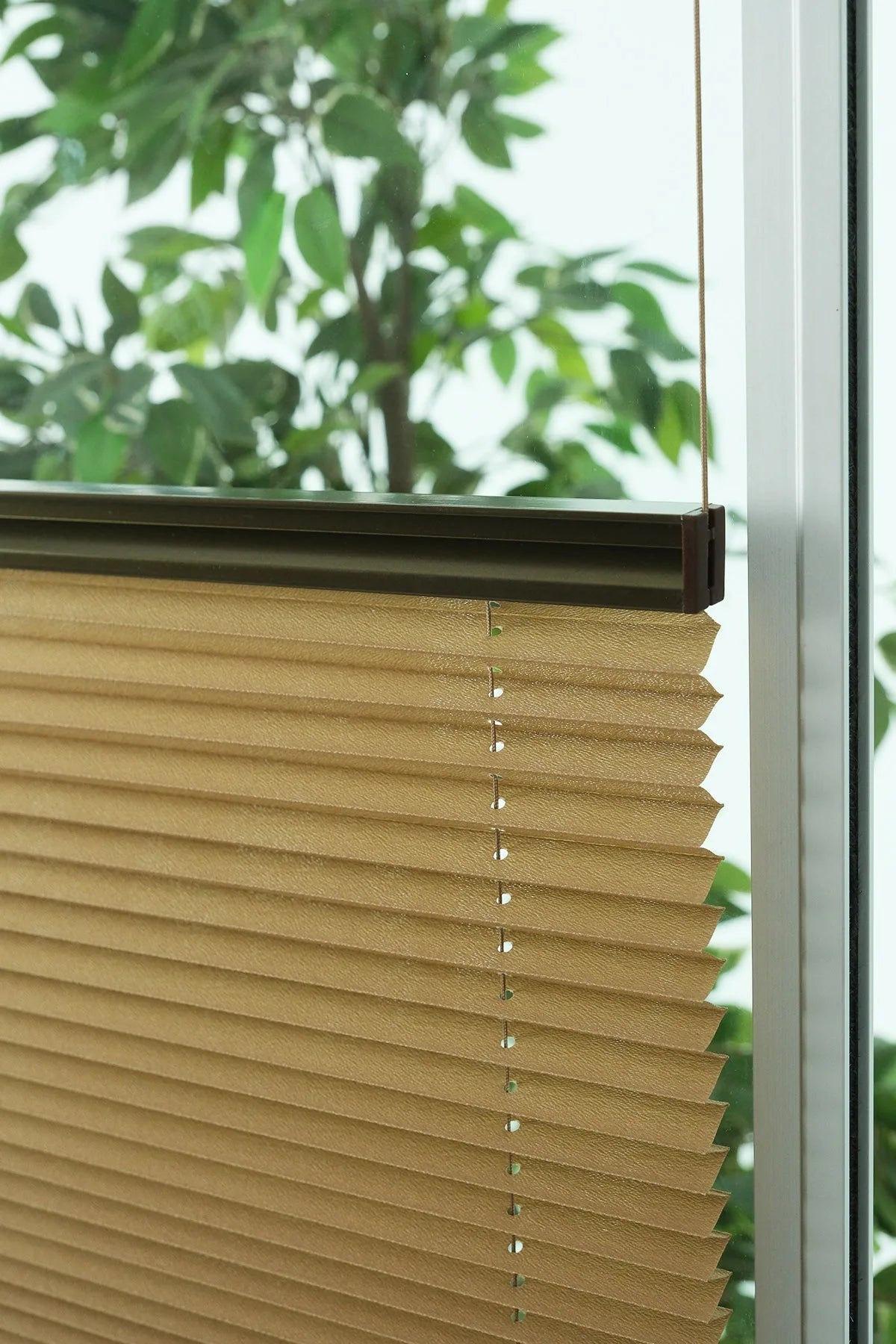 16MM Kahve Mani̇sa Plise Perde