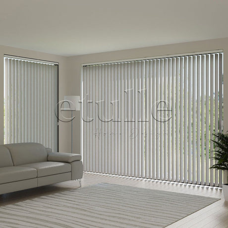 Mink Blackout Fabric Vertical Blinds | Brodie