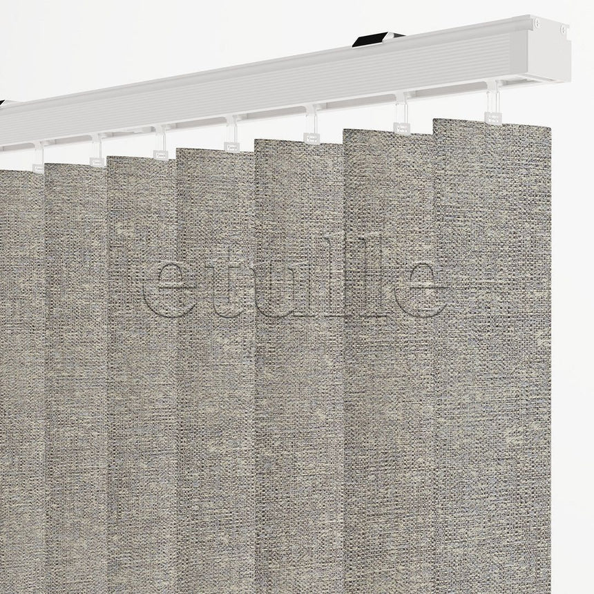 Mink Blackout Fabric Vertical Blinds | Mia