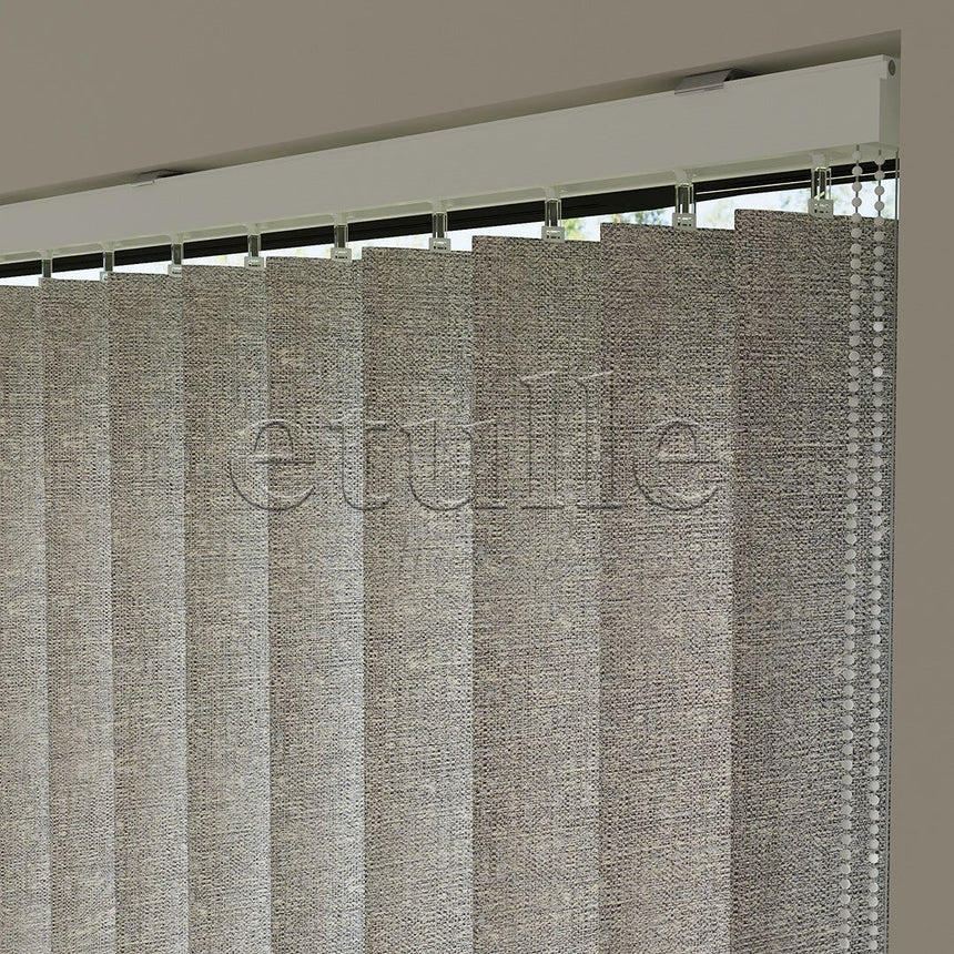 Mink Blackout Fabric Vertical Blinds | Mia