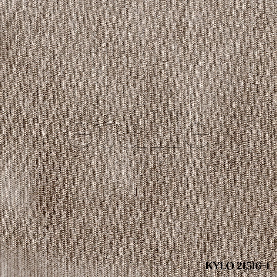 Mink Shiny Corduroy Curtain | Kylo