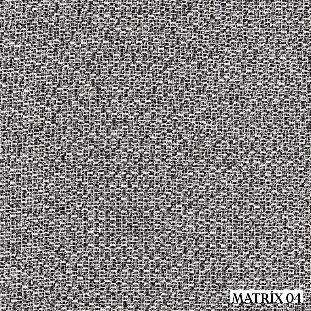 Mink Floor-Textured Plain Tulle Curtain | Matrix
