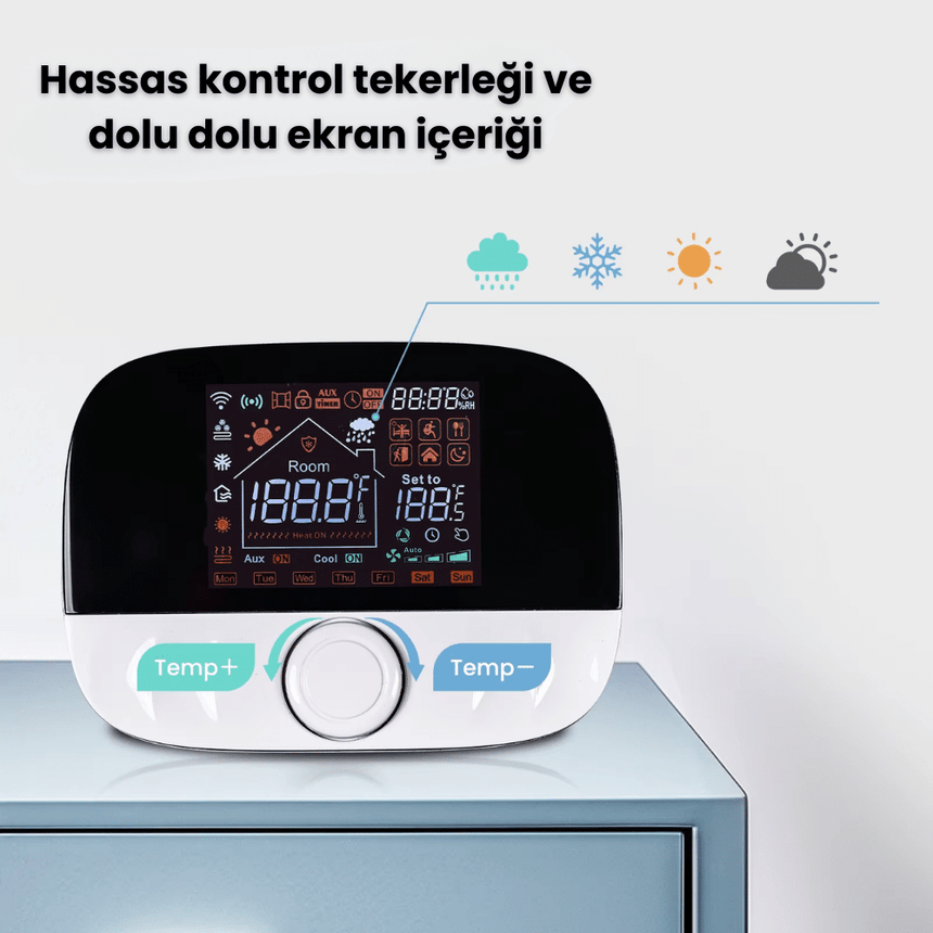 WiFi Kablosuz Oda Termostatı