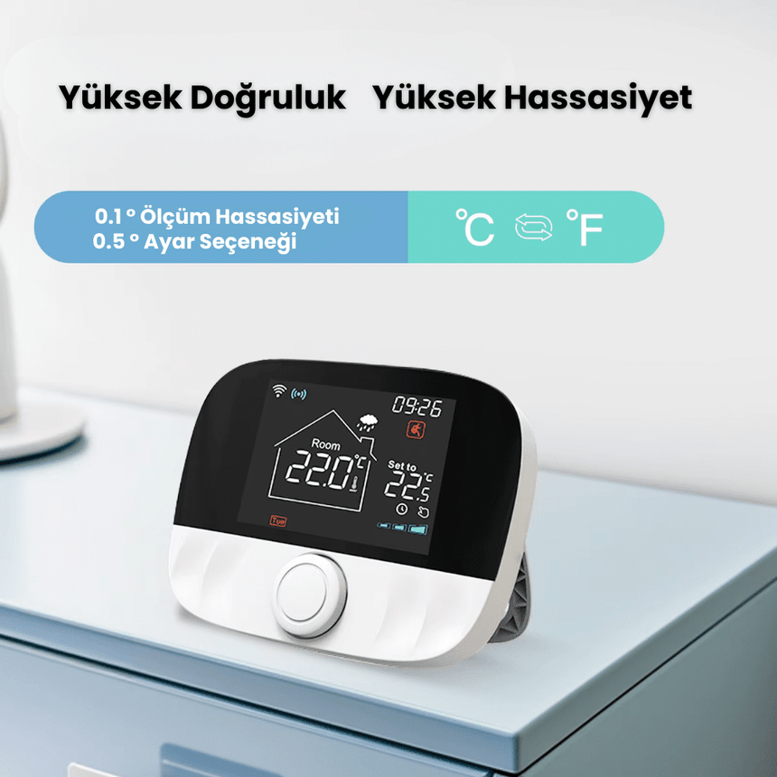 WiFi Kablosuz Oda Termostatı