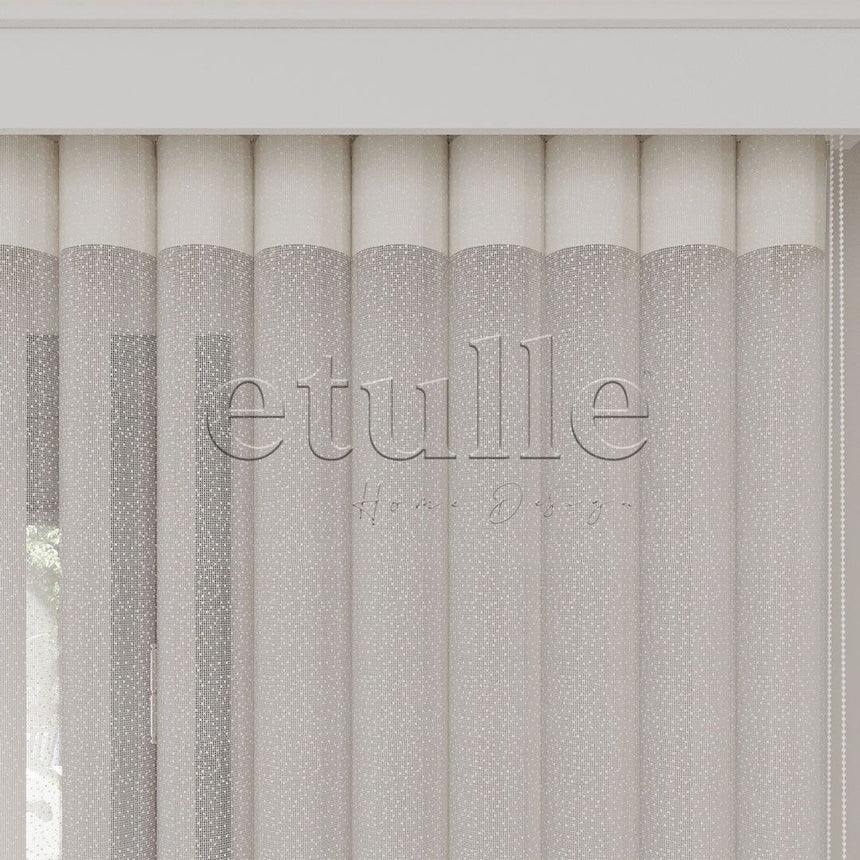 Yannic - Cationic Vertical Tulle Curtain