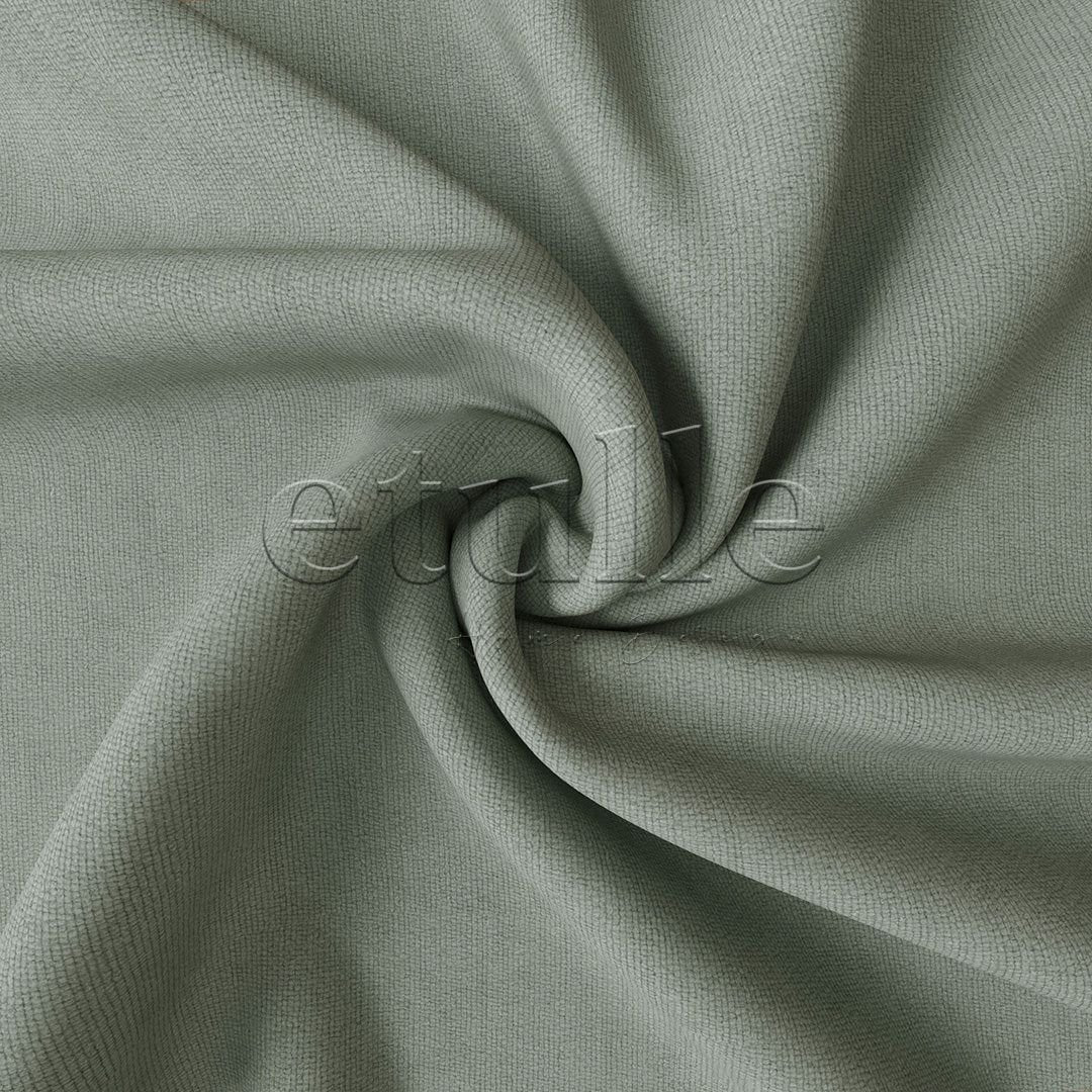 Green Matte Corduroy Blackout Curtain | Elvey