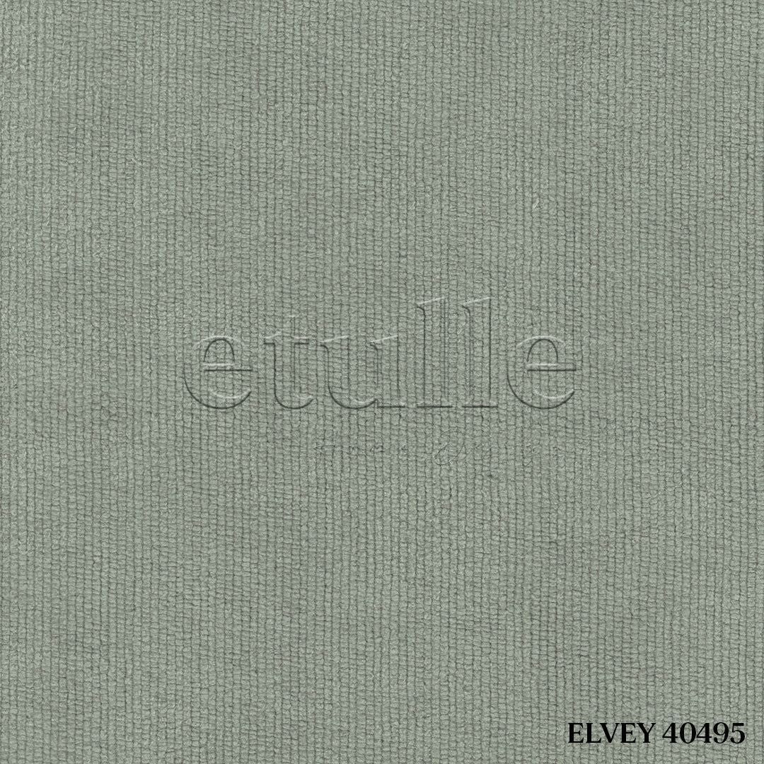 Green Matte Corduroy Blackout Curtain | Elvey